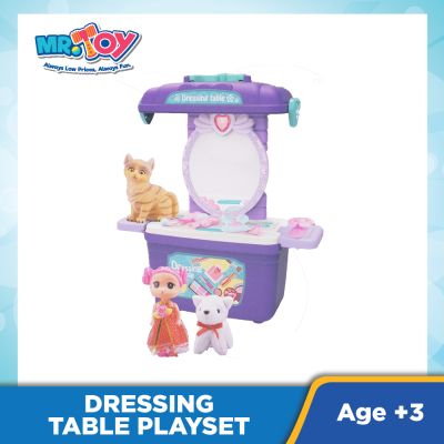 Dressing Table Playset With Doll