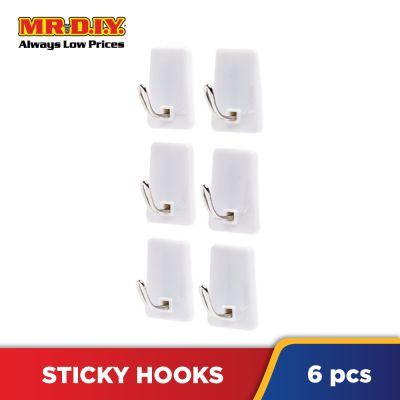 Sen Bao Sticky Hooks - Rectangle (6pc)