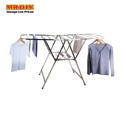 (MR.DIY) Premium Stainless Steel Foldable Clothes Drying Rack (159cm x 60cm)