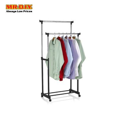 (MR.DIY) Premium Double Bar Cloth Rack