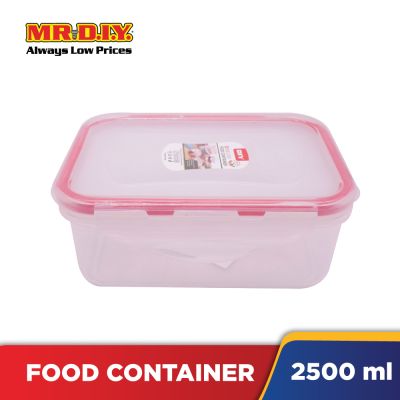 (MR.DIY) 4 Side Lock Food Container Cp032500Ml