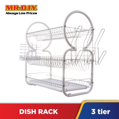 (MR.DIY) 3 Layer Tier Design Dish Drainer Rack