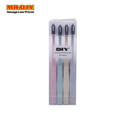 (MR.DIY) Toothbrush Set (4PCS) MYLP03