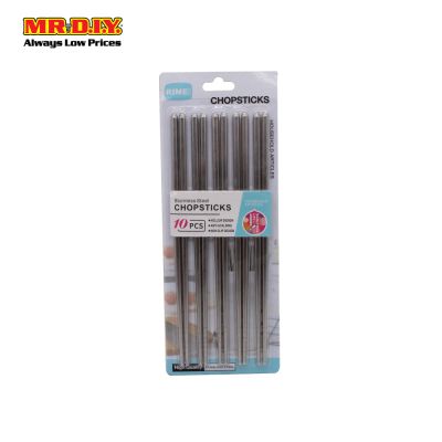 RIME Stainless Steel Chopsticks A50101- 10 PCS