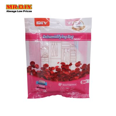 (MR.DIY) Dehumidifiying Rose Fragrance Bag 200g