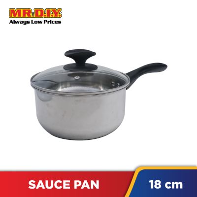 (MR.DIY) Stainless Steel Sauce Pan (18 cm)