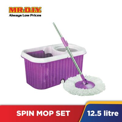 (MR.DIY) Spin Mop Set (12.5L)