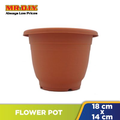 Round Flower Pot (18.5x14cm)