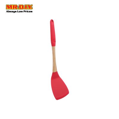 (MR.DIY) AIDAOU Non-Stick Silicone Handle Turner Shovel Spatula B-3304