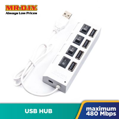 USB Hub 4-On/Off 2.0