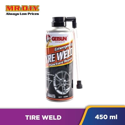 GETSUN Emergency Tyre Weld Puncture Repair (450ml)