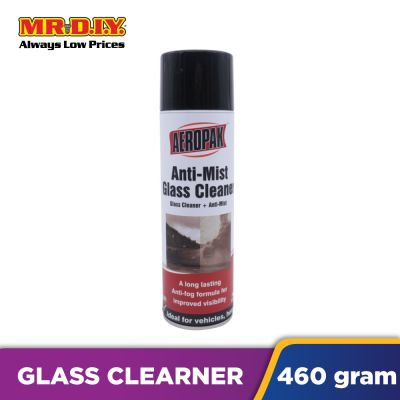 AEROPAK Anti-Mist Glass Spray Cleaner
