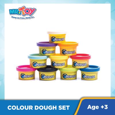 PEIPEILE Colour Dough 10 Pack Refill Set