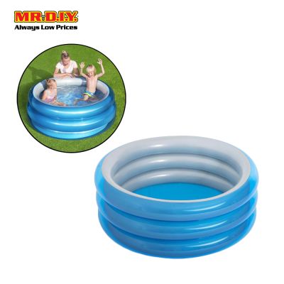 BESTWAY Metallic 3-Ring Inflatable Pool (1.5m x 53cm)