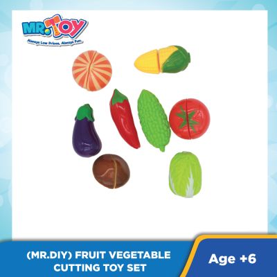 (MR.DIY) Fruit Vegetable Cutting Toy Set