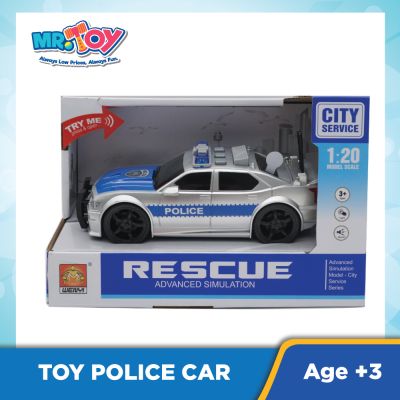 Rescue Police Model Scale with Light &amp; Sound
