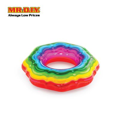 BESTWAY Rainbow Swim Ring (1.15m)