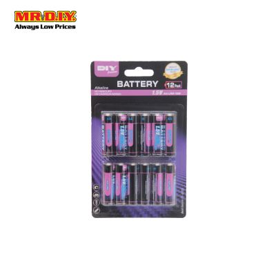 [BEST SELLER] (MR.DIY) Alkaline AA Battery (12pcs)