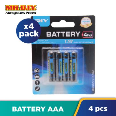 (MR.DIY) Super Extra AAA Battery (4pcs x 4 pack) 