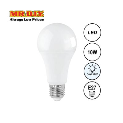 (MR.DIY) LED A60 Bulb Daylight E27 (10W)