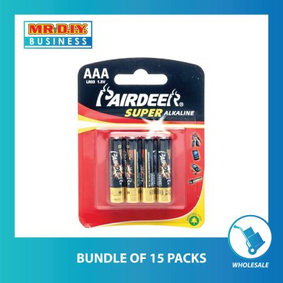 PAIRDEER Super Alkaline Battery AAA (4pcs)