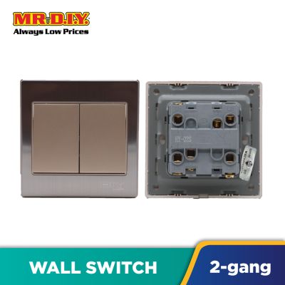 (MR.DIY) Stainless Golden Switch Socket
