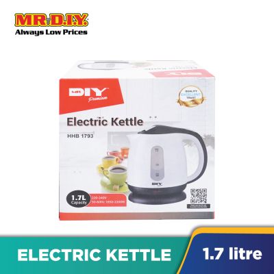 (MR.DIY) Premium 1.7L Electric Kettle