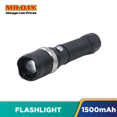 (MR.DIY) USB Rechargeable LED Flashlight (150 Lumen)