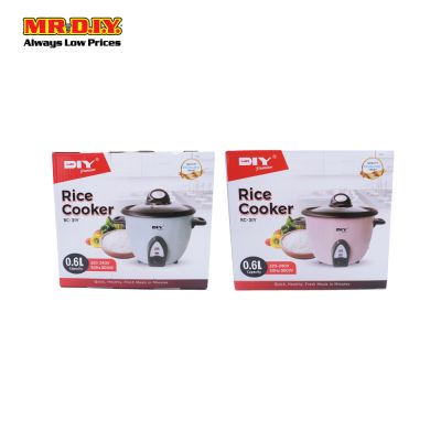 (MR.DIY) 0.6L Mini Rice Cooker RC-3IY