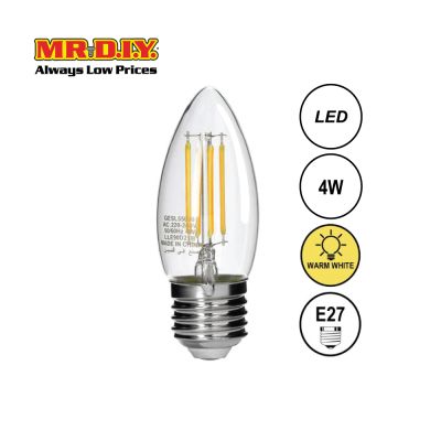 (MR.DIY) LED Candle Bulb 240V 4W 