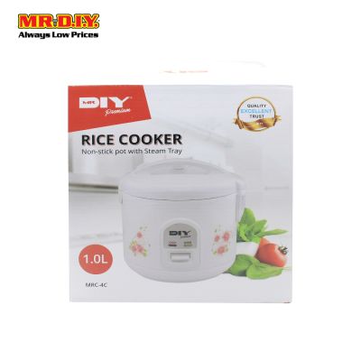 (MR.DIY) PREMIUM Rice Cooker 1L MRC-4F