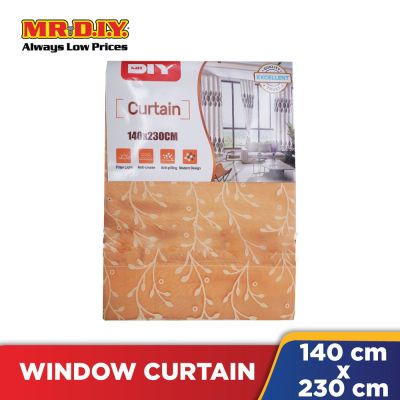 (MR.DIY) Window Curtain (230cm x 140cm)