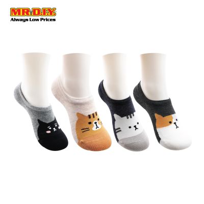 JUNJIESHUAI Toe Ladies Sock Cute Cat