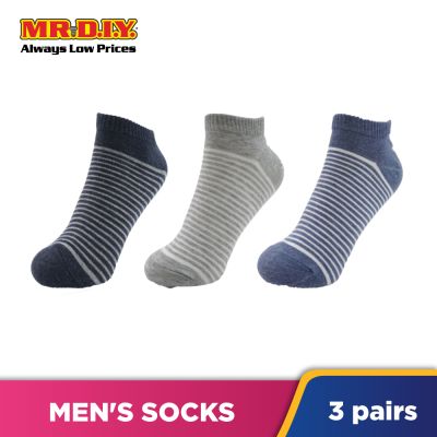(MR.DIY) Men&#039;s Socks (3 pairs)