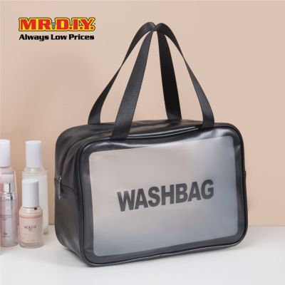 (MR.DIY) Transparent Waterproof Washbag Large