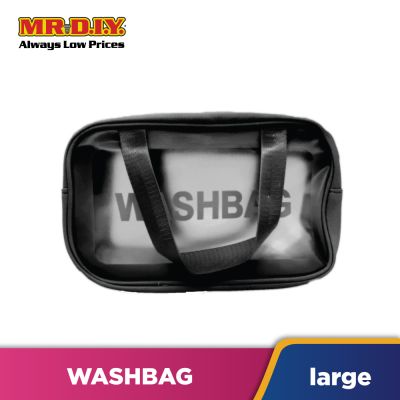 (MR.DIY) Transparent Waterproof Washbag Large