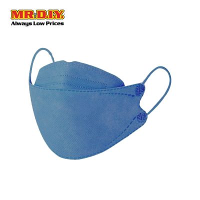 (MR.DIY) 4-ply KF94/KN95 Face Mask (110 pcs) NEW DESIGN -Blue
