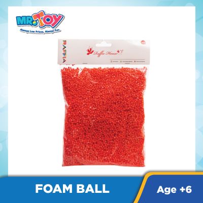 RAFFIA Decorative Beads Small Foam Ball (10g)