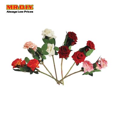 (MR.DIY) Decorative Artificial Rose Flower WCJ-3