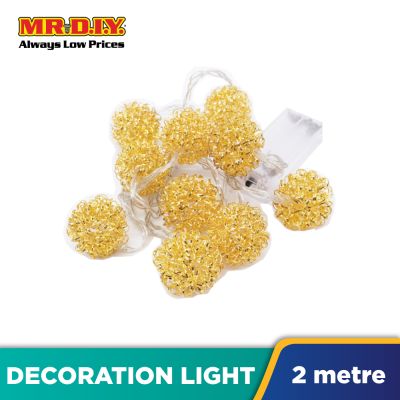 (MR.DIY) Warm White LED Light Lantern Mini Waterproof Bullet (10 pieces)