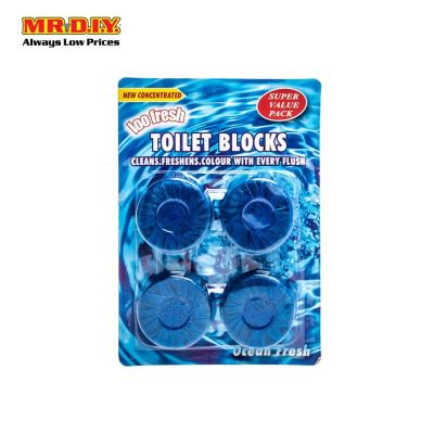 (MR.DIY) Toilet Blocks Ocean Fresh (16pcs)