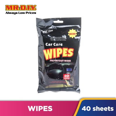 SMARTCLEAN Car Care Wipes Wet Tissue (40&#039;s)