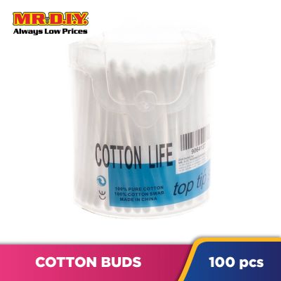 COTTON LIFE 100% Cotton Buds (100 pcs)