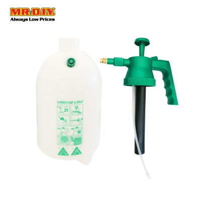 (MR.DIY) Adjustable Garden Water Bottle Pump and  Spray (2L)
