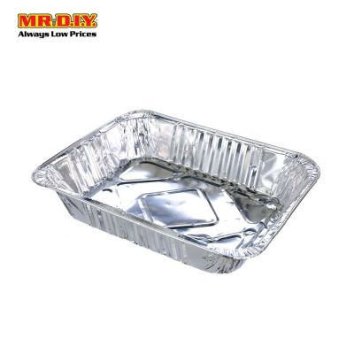 (MR.DIY) Disposable Aluminum Oblong Foil Pans Containers (2 pcs)