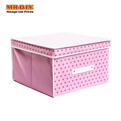 SUNEE Foldable Non-Woven Storage Box with Lid 70417