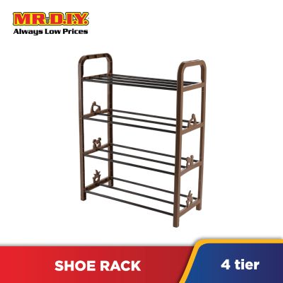 (MR.DIY) 4-Tier Shoe Rack (41cm x 56cm)