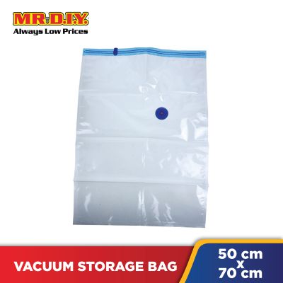 (MR.DIY) Vacuum Plastic Storage Bag with Valve (50cm x 70cm)