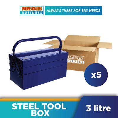 Hardware Steel Tool Box 3-Tier