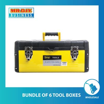 JINFENG Metal Tool Box (Yellow)